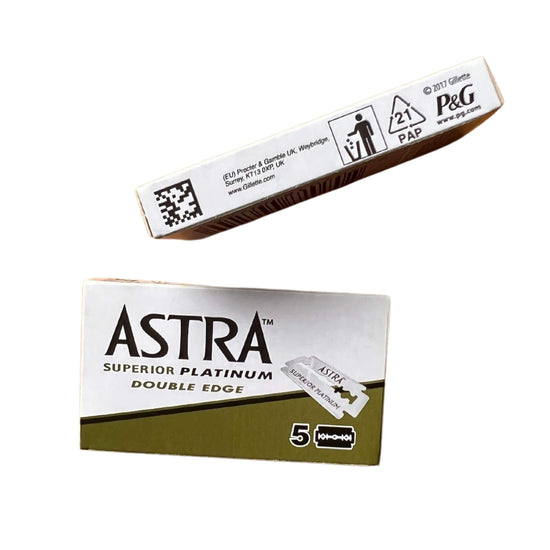 Load image into Gallery viewer, Astra Superior Double Edge Razor Blades • 5 pack
