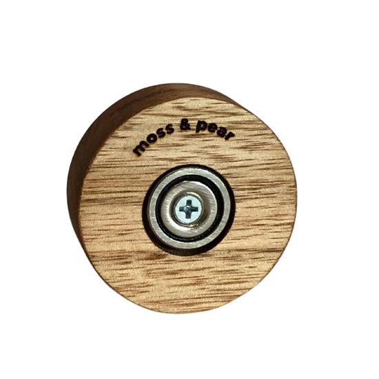 Button Wall-Mounted Magnetic Soap Holder