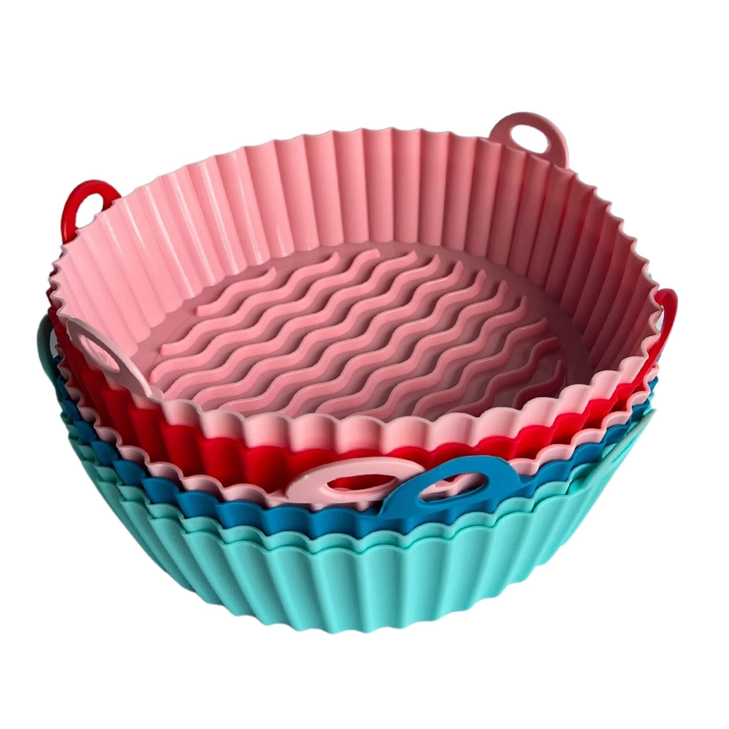 Load image into Gallery viewer, silicone air fryers tray liner in various colours
